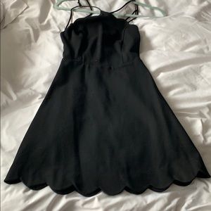 Size XS Black halter style Lush Dress From Lulus